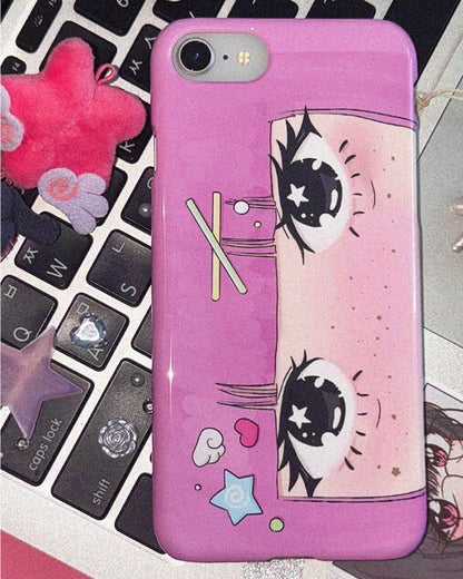 𝘀𝘁𝗮𝗿𝗿𝘆 𝘀𝗸𝘆 𝘀𝘁𝗮𝗿𝗿𝘆 𝗲𝘆𝗲𝘀 - 𝗽𝗵𝗼𝗻𝗲 𝗰𝗮𝘀𝗲 (𝗽𝗶𝗻𝗸)