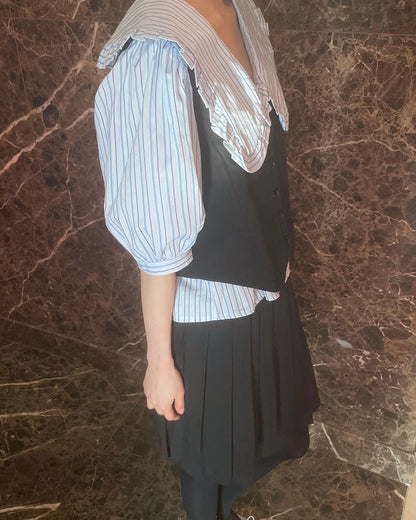 𝗺𝘆𝘀𝘁𝗶𝗰 𝗺𝗮𝗻𝗼𝗿 - 𝗺𝗶𝗱𝗶 𝗽𝗹𝗲𝗮𝘁𝗲𝗱 𝘀𝗸𝗶𝗿𝘁