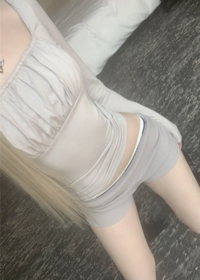 𝗯𝗹𝘂𝗲𝗯𝗲𝗿𝗿𝘆 𝘀𝗮𝗿𝗮 𝗰𝗵𝗲𝗲𝘀𝗲𝗰𝗮𝗸𝗲 - 𝗹𝗼𝘄 𝗿𝗶𝘀𝗲 𝘀𝗵𝗼𝗿𝘁𝘀