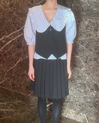 𝗺𝘆𝘀𝘁𝗶𝗰 𝗺𝗮𝗻𝗼𝗿 - 𝗺𝗶𝗱𝗶 𝗽𝗹𝗲𝗮𝘁𝗲𝗱 𝘀𝗸𝗶𝗿𝘁