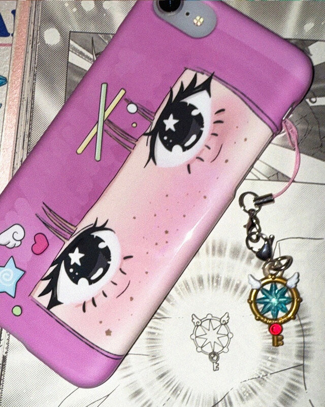 𝘀𝘁𝗮𝗿𝗿𝘆 𝘀𝗸𝘆 𝘀𝘁𝗮𝗿𝗿𝘆 𝗲𝘆𝗲𝘀 - 𝗽𝗵𝗼𝗻𝗲 𝗰𝗮𝘀𝗲 (𝗽𝗶𝗻𝗸)