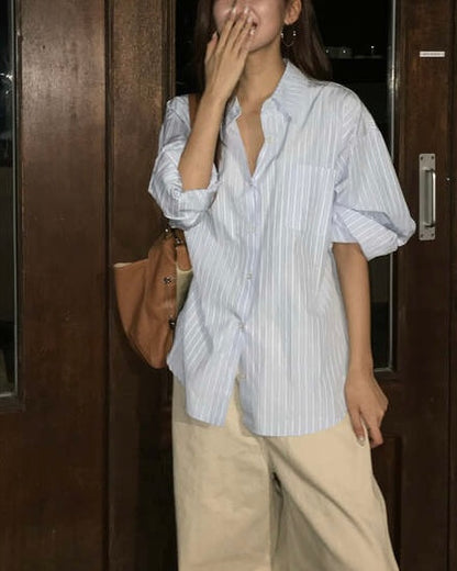 𝘄𝗵𝗶𝘀𝗽𝗲𝗿𝘀 𝗼𝗳 𝘁𝗵𝗲 𝘄𝗶𝗻𝗱 - 𝘀𝘁𝗿𝗶𝗽𝗲𝗱 𝗯𝘂𝘁𝘁𝗼𝗻 𝘂𝗽 𝘀𝗵𝗶𝗿𝘁