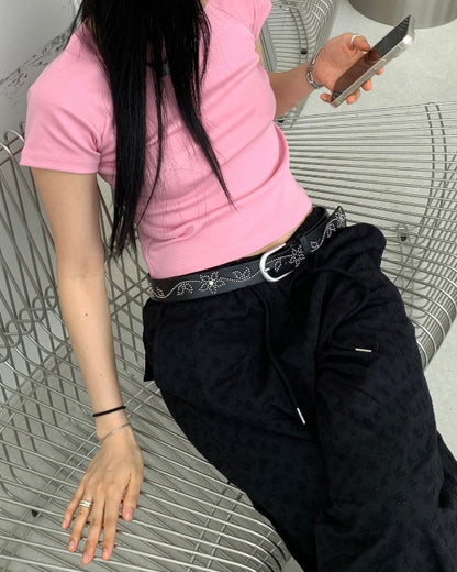 𝗮𝗹𝗲𝗷𝗮𝗻𝗱𝗿𝗮 - 𝗳𝗹𝗼𝗿𝗮𝗹 𝘀𝘁𝘂𝗱𝗱𝗲𝗱 𝗯𝗲𝗹𝘁