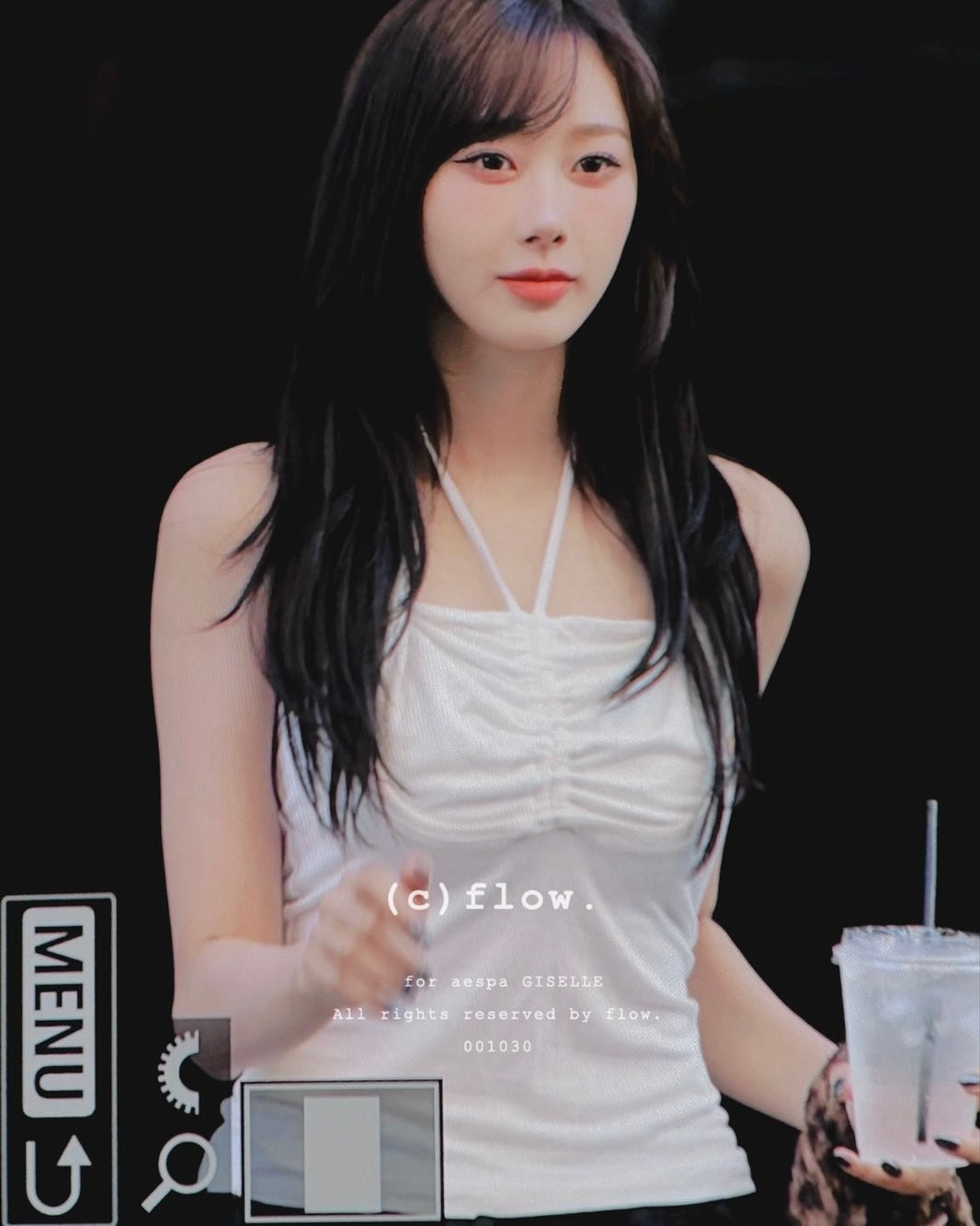 [𝗔𝗘𝗦𝗣𝗔 𝗚𝗜𝗦𝗘𝗟𝗟𝗘] 𝗺𝗶𝗻𝘁𝘆 𝗺𝗲𝗻𝘁𝗼𝘀 - 𝗿𝘂𝗰𝗵𝗲𝗱 𝗵𝗮𝗹𝘁𝗲𝗿 𝘁𝗼𝗽