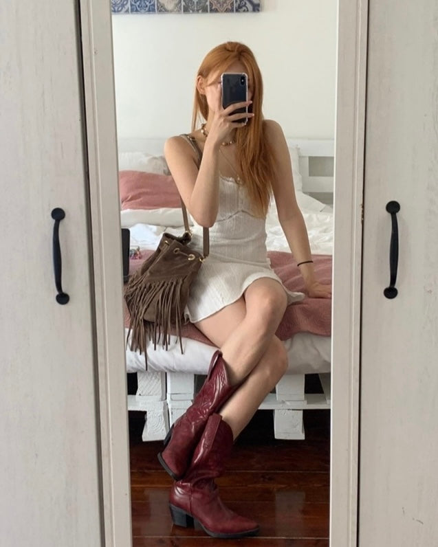 𝗿𝗼𝗱𝗲𝗼 𝗱𝗮𝘁𝗲 - 𝗳𝗮𝘂𝘅 𝗹𝗲𝗮𝘁𝗵𝗲𝗿 𝗰𝗼𝘄𝗯𝗼𝘆 𝗯𝗼𝗼𝘁𝘀 (𝗱𝗮𝘁𝗲 𝗿𝗲𝗱)