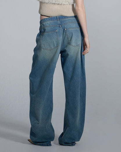 [𝗕𝗟𝗔𝗖𝗞𝗣𝗜𝗡𝗞 𝗝𝗘𝗡𝗡𝗜𝗘] 𝗼𝗼𝗸𝗶𝗲 𝗰𝗿𝘂𝗺𝗯𝗹𝗿 - 𝗹𝗼𝘄𝗿𝗶𝘀𝗲 𝗿𝗲𝗹𝗮𝘅𝗲𝗱 𝗳𝗶𝘁 𝗷𝗲𝗮𝗻𝘀 (𝗹𝗶𝗴𝗵𝘁 𝗯𝗹𝘂𝗲)