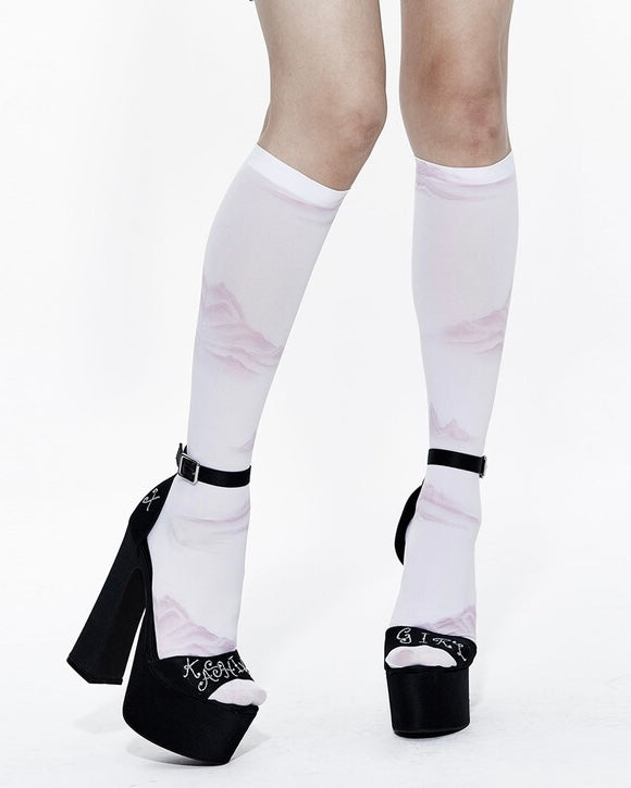 𝗵𝗮𝗲𝗷𝗶𝗻 - 𝗺𝗼𝘂𝗻𝘁𝗮𝗶𝗻 𝗴𝗿𝗮𝗽𝗵𝗶𝗰 𝗸𝗻𝗲𝗲 𝘀𝗼𝗰𝗸𝘀