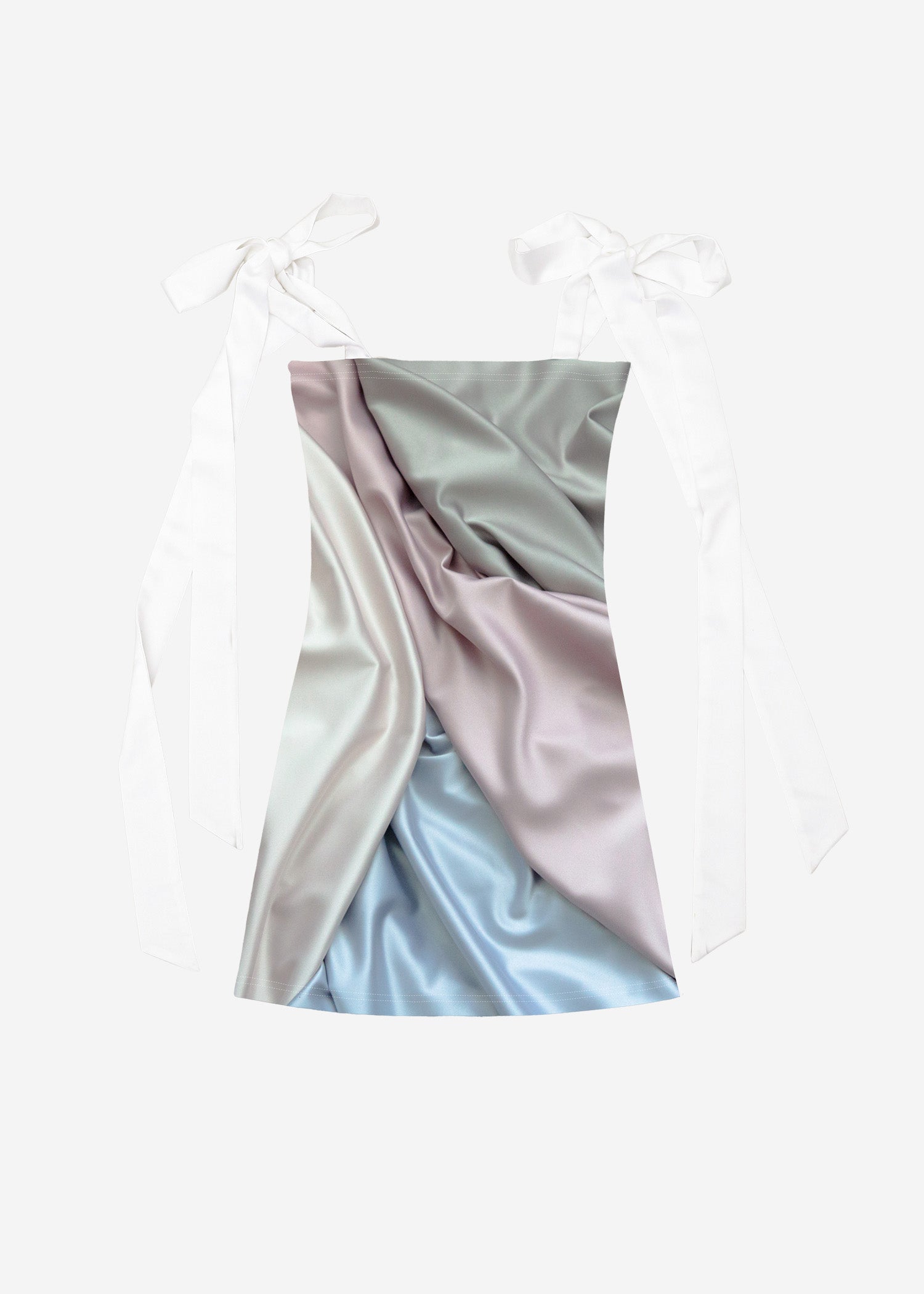 DARLING YOU'RE BAD★LONG SATIN RIBBON DRESS_2COLOR★ DARLING YOU'RE BAD – Forget-Me-Not